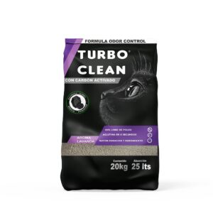 Arena Sanitaria Aglutinante. (Formula Odor Control 20 kL)