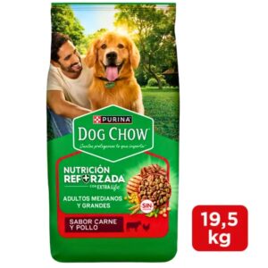 Purina – Dog Chow®  Perro Adulto Medianos y Grandes Alimento Seco 19.5kg