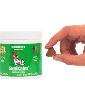 SuniCalm Calmante-Frasco de 70 gomitas. 105gr