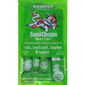 Suplemento SuniChups Heart Care-Bolsa de 56 gr - 4 sticks de 14gr c/u