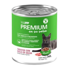 VITAL CAN PREMIUM LATA  CAT ADULTO POLLO  340gr