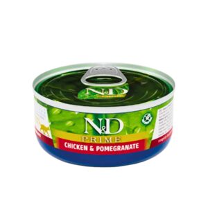 N&D Prime Pollo Y Granada para  Gato - 70 Gr
