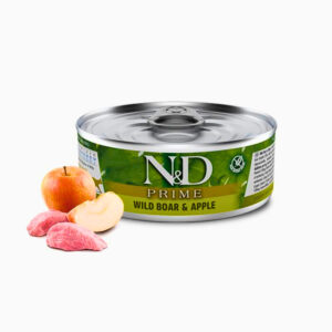 N&D PRIME Gato ADT Lata Jabalí y Manzana 70 gr