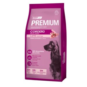 Alimento Vitalcan Premium Cordero - Perro Adulto 20 Kg.