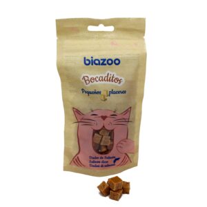 Biozoo Snack- Dados de Salmón 50 gr