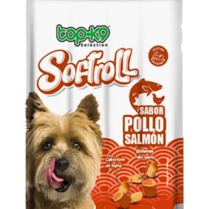 Topk9 Softroll - Snack Pollo salmon 40g