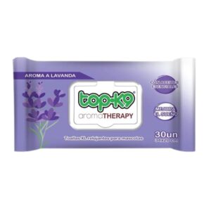 Toallitas Húmedas XL AromaTherapy Aceite esencial de Lavanda Mejora el sueño-TopK9 30un