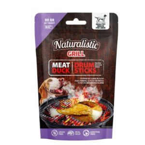 Naturalistic Drum Sticks Duck- Snack 90gr.