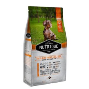 Nutrique Perro Adulto Razas Small/Mini - Pavo 3kg.