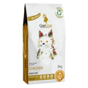 Cooking - Alimento Super Premium sin Cereales - Gato adulto esterilizado 2 kg