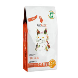 Cooking - Alimento Super Premium sin cereales para gatitos - Salmón 2 kg.