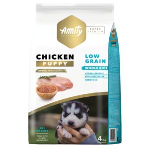 Amity - Low Grain Chicken Puppy 4 kg.