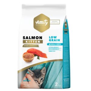 Amity - Low Grain Kitten - Salmón Cat 2kg.