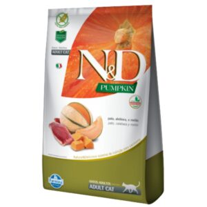 N&D Gato Adulto - Pato, Calabaza y Melón – 1.5 kg.