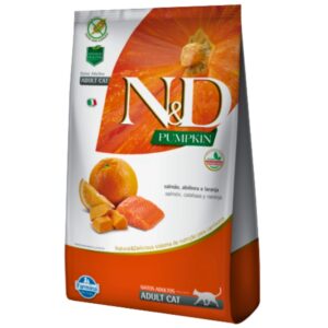 N&D  Gato - Pumpkin Salmón y Naranja 1,5kg.