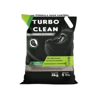 Turbo Clean Aglutinante Odor Control- 4 kg. Manzana