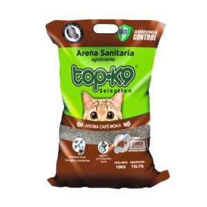 Arena Aglutinante TOP K9 Aroma Cafe 10 kg.