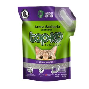 Arena Aglutinante TOP K9 - Aroma Lavanda 4 kg.