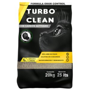 Turbo Clean Aglutinante Odor Control - Limón 20 kg.