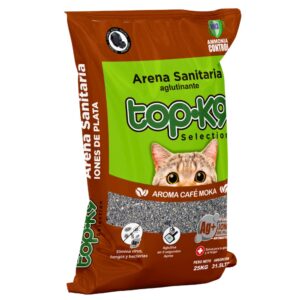 Arena Aglutinante TOP K9 Aroma Cafe 25 kg.